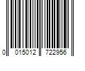 Barcode Image for UPC code 0015012722956