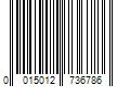 Barcode Image for UPC code 0015012736786