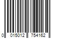 Barcode Image for UPC code 0015012754162