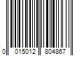 Barcode Image for UPC code 0015012804867