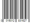 Barcode Image for UPC code 0015012831627