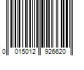 Barcode Image for UPC code 0015012926620