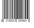 Barcode Image for UPC code 0015200200624