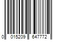 Barcode Image for UPC code 0015209647772