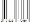 Barcode Image for UPC code 0015221172535