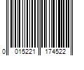 Barcode Image for UPC code 0015221174522