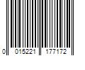 Barcode Image for UPC code 0015221177172