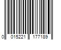 Barcode Image for UPC code 0015221177189