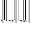 Barcode Image for UPC code 0015221177943