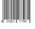 Barcode Image for UPC code 0015221177981