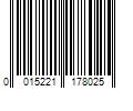 Barcode Image for UPC code 0015221178025