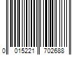 Barcode Image for UPC code 0015221702688