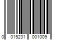 Barcode Image for UPC code 0015231001009