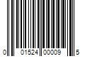 Barcode Image for UPC code 001524000095