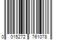 Barcode Image for UPC code 0015272761078