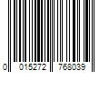 Barcode Image for UPC code 0015272768039