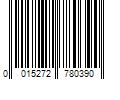 Barcode Image for UPC code 0015272780390