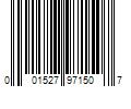 Barcode Image for UPC code 001527971507