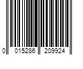 Barcode Image for UPC code 0015286209924