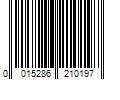 Barcode Image for UPC code 0015286210197