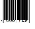 Barcode Image for UPC code 0015286214447