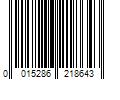 Barcode Image for UPC code 0015286218643