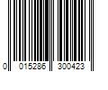 Barcode Image for UPC code 0015286300423