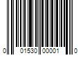 Barcode Image for UPC code 001530000010