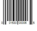 Barcode Image for UPC code 001530000065