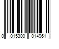 Barcode Image for UPC code 0015300014961