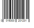 Barcode Image for UPC code 0015300201231