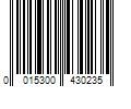 Barcode Image for UPC code 0015300430235