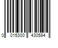 Barcode Image for UPC code 0015300430594