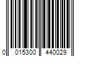 Barcode Image for UPC code 0015300440029