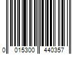 Barcode Image for UPC code 0015300440357