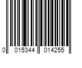 Barcode Image for UPC code 0015344014255