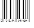 Barcode Image for UPC code 0015344041459