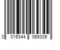 Barcode Image for UPC code 0015344069309