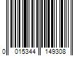 Barcode Image for UPC code 0015344149308