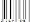 Barcode Image for UPC code 0015344157587