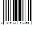 Barcode Image for UPC code 0015433510255