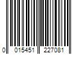 Barcode Image for UPC code 0015451227081