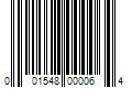 Barcode Image for UPC code 001548000064