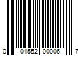 Barcode Image for UPC code 001552000067