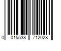 Barcode Image for UPC code 0015538712028