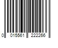 Barcode Image for UPC code 0015561222266