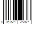 Barcode Image for UPC code 0015561222327