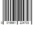 Barcode Image for UPC code 0015561224703