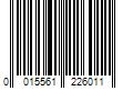 Barcode Image for UPC code 0015561226011