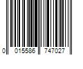 Barcode Image for UPC code 0015586747027